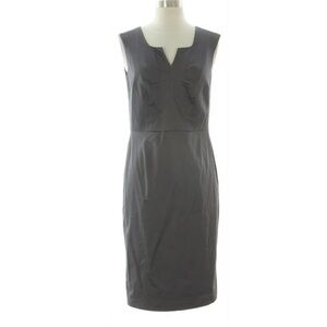 Boden Women's Newbury Dress US Sz 4R Dark Grey